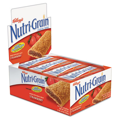 Kellogg&#39;s Nutri-Grain Cereal Bars, Strawberry, Indv