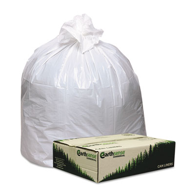 Earthsense Commercial Recycled Tall Kitchen Bags,
