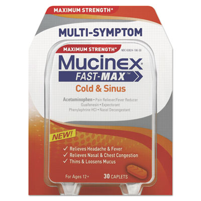 Mucinex Fast-Max Cold &amp; Sinus Caplet