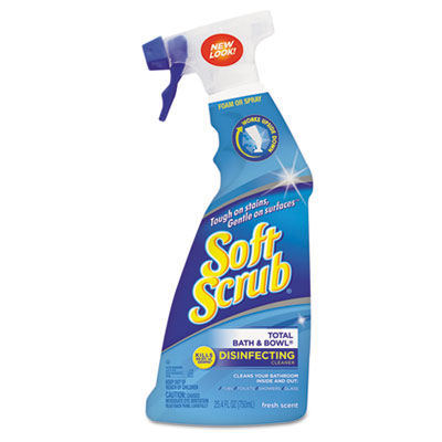 Soft Scrub Total Foaming Bathroom Cleanser, 25.4 oz