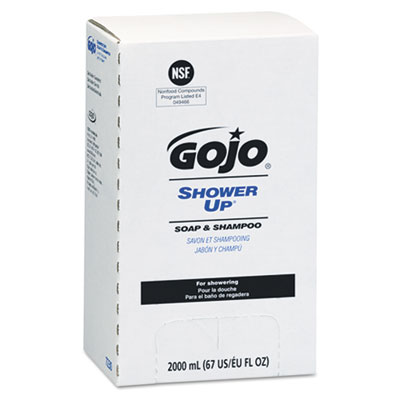 GOJO Shower Up Soap &amp; Shampoo, Rose Colored,