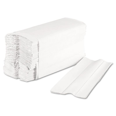 Boardwalk C-Fold Paper Towels, White, 10 x 12 1/4