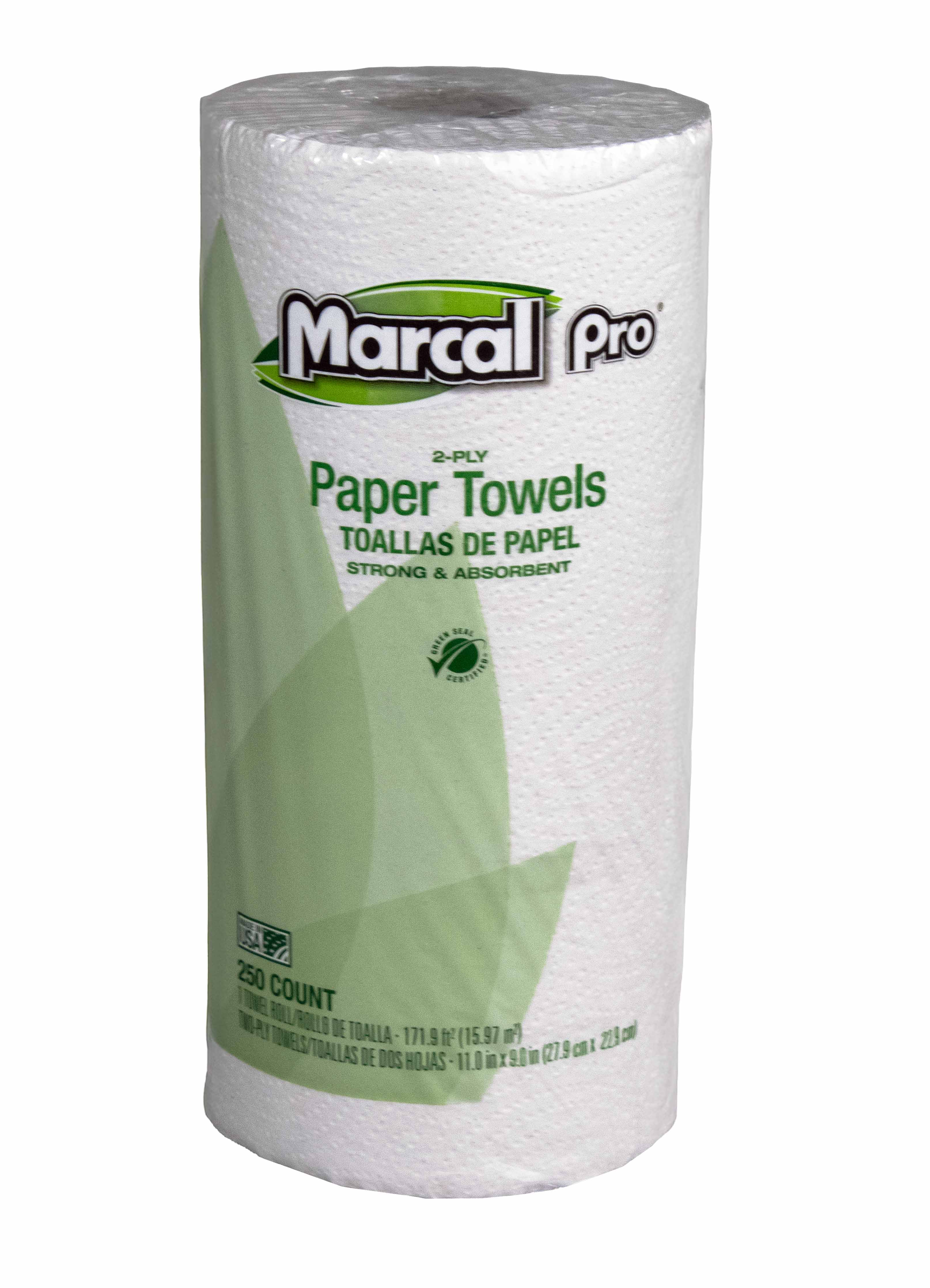 Marcal Preserve Kitchen Roll 
Towel - 2 ply - 250 
sheets/roll - 12 rolls/case