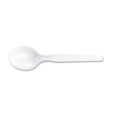 Dixie Plastic Tableware, Heavy Mediumweight Soup Spoon