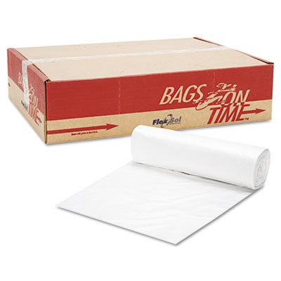 Essex Can Liner 12 Micron Gauge Rolls, 33 x 40, Clear