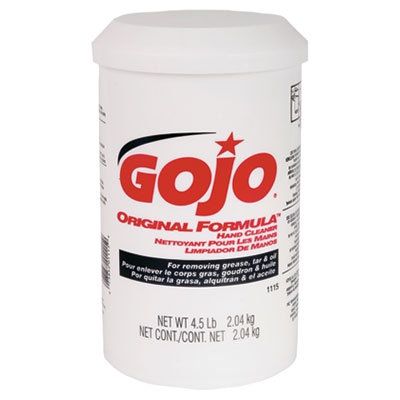 GOJO ORIGINAL FORMULA Hand Cleaner, 4.5 lb, White