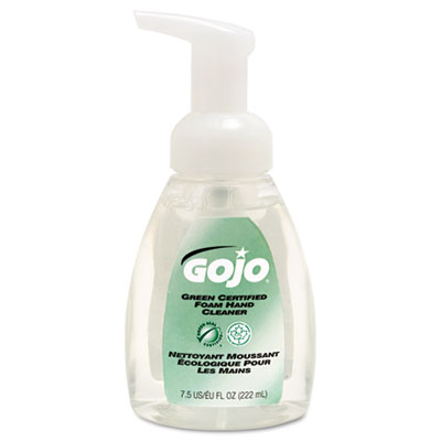 GOJO Green Certified Foam Soap, Fragrance-Free, Clear,
