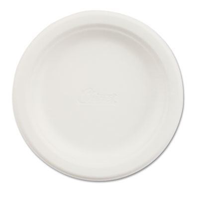 Chinet Paper Dinnerware, Plate, 6&quot; Diameter, White