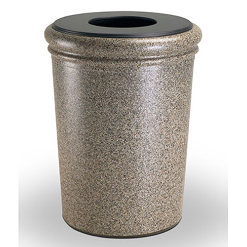 50-Gallon StoneTec Waste Container