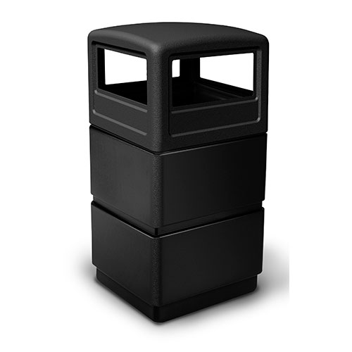 38-Gallon 3-tier Waste Container with Dome Lid