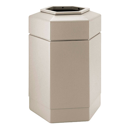 30-gallon Hex Waste Container