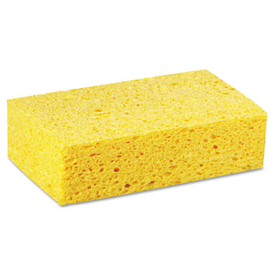 Premiere Pads Large Cellulose Sponge, 4.27 x 7.8, Yellow