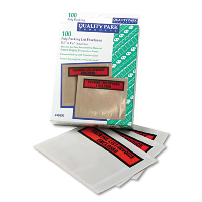 Quality Park Top-Print Self-Adhesive Packing List