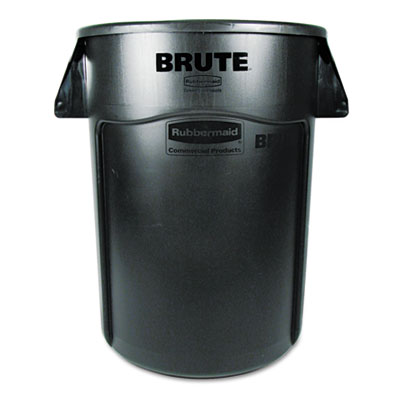 Rubbermaid Commercial Brute Vented Trash Receptacle,
