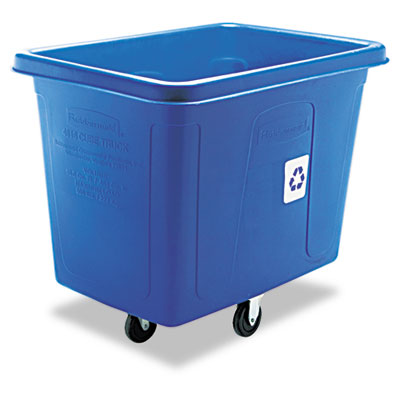 Rubbermaid Commercial Recycling Cube Truck,