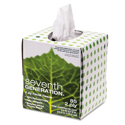 Seventh Generation 100% Recycled Facial Tissue,