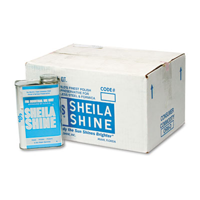 Sheila Shine Stainless Steel Cleaner &amp; Polish, 1 Quart Can