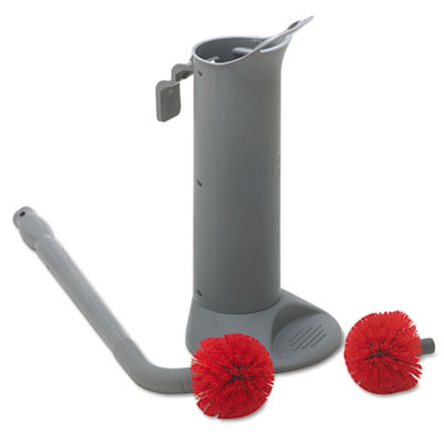 Unger Ergo Toilet Bowl Brush System w/Holder