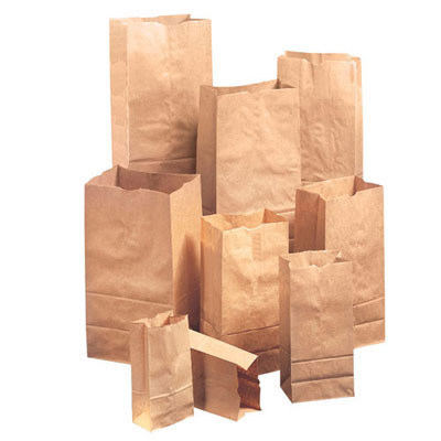 General 10# Paper Bag, 57-lb Base, Brown Kraft, 6-5/16 x