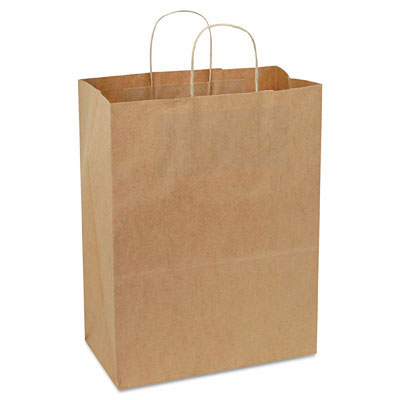GEN Handled Shopping Bags, #65, 13w x 7d x 17h, Natural