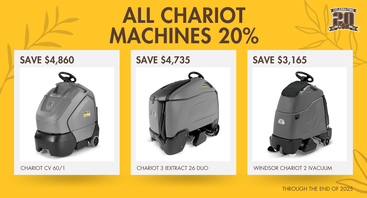 Chariot Sale Banner