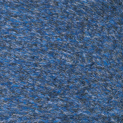 Crown Rely-On Olefin Indoor Wiper Mat, 36 x 48, Blue/Black