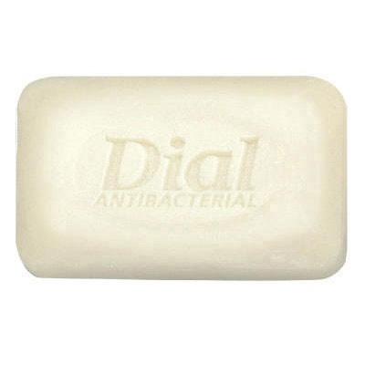 Dial Antibacterial Deodorant Bar Soap, Unwrapped, White,