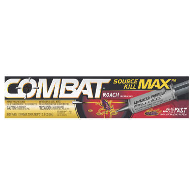 Combat Source Kill Max Roach Killing Gel, 2.1 Ounce Syringe