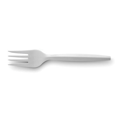 Dixie SmartStock Plastic Cutlery Refill, 5.8in, Fork,