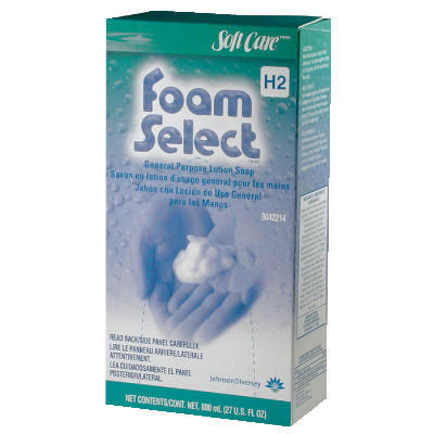 Diversey Foam Select General Purpose Lotion Soap, Pink,