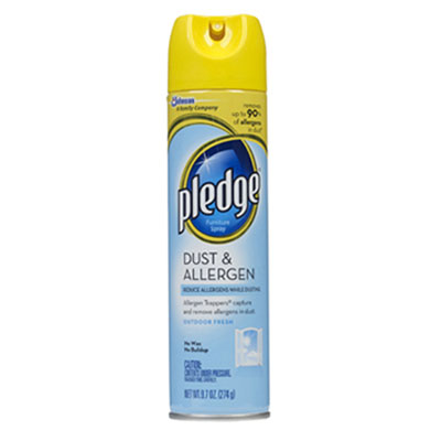Pledge Dust and Allergen, Outdoor Fresh, 9.7oz Aerosol