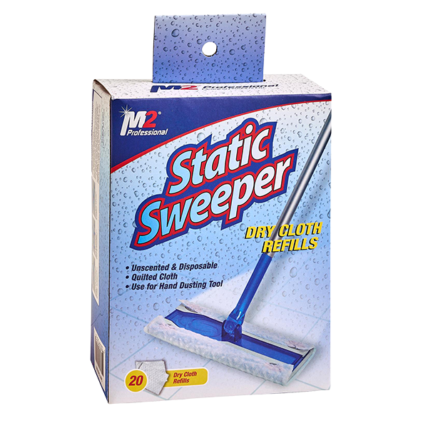 Static Sweeper Refills -  20/Bx, 24Bx/Cs