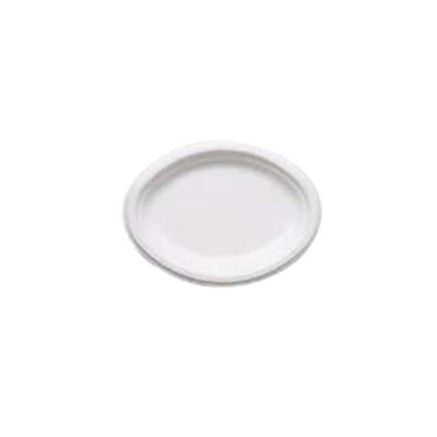 Eco-Products Sugarcane Dinnerware, Platter, Oval, 7