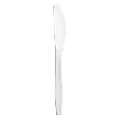GEN Wrapped Cutlery, 6 1/4&quot;, Knife, White