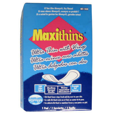 Hospital Specialty Co. Maxithins Ultra-Thin Pads,