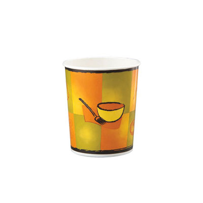 Chinet Streetside Tall Paper Food Container, Streetside