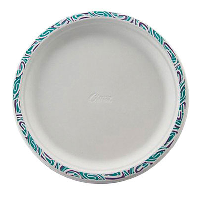 Chinet Classic White Molded Fiber Plates, 10 1/2 in,