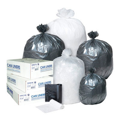 Inteplast Group High-Density Can Liner, 20 x 22, 7-Gallon,
