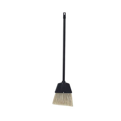 Impact Lobby Dust Pan Broom, Plastic, Natural/Black, 38&quot;