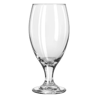 Libbey Teardrop Glass Stemware, Beer Goblet,