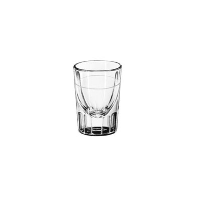 Libbey Whiskey Service Drinking Glasses, Fluted