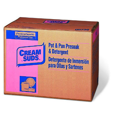 Cream Suds Manual Pot &amp; Pan Detergent w/Phosphate, Baby