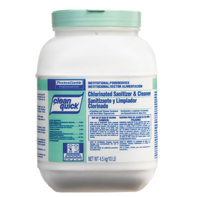 Clean Quick Powdered Sanitizer/Cleanser, 10lb