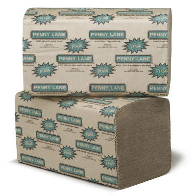 Penny Lane Singlefold Paper Towels, 9 3/10 x 10 1/2,