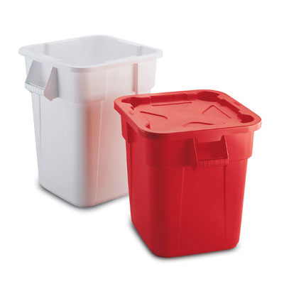 Rubbermaid Commercial Brute Container, Square,