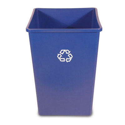 Rubbermaid Commercial Recycling Container, Square,