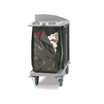 Rubbermaid Commercial Zippered Vinyl Cleaning Cart