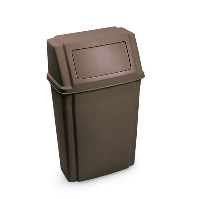 Rubbermaid Commercial Slim Jim Wall-Mounted Container,