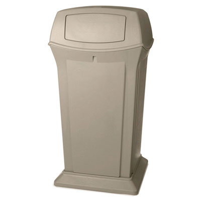 Rubbermaid Commercial Ranger Fire-Safe Container, Square