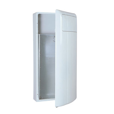 Rubbermaid Commercial Wall-Mounted Receptacle,